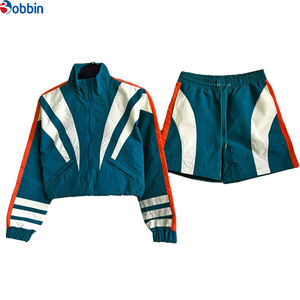 Nuevo Conjunto de Chaqueta y Pantalón Deportivo Casual Unisex Personalizado, Cortavientos de Invierno, Cuello Alto, Impermeable, con Cierre y Transpirable - Product Image 3