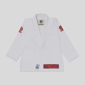 White Shoyoroll Jiu Jitsu Gi OEM Brazilian Bjj Gi Custom Jiu Jitsu Uniform Made With 100% Cotton Pearl Weave Jiu Jitsu Suits - Product Image 1