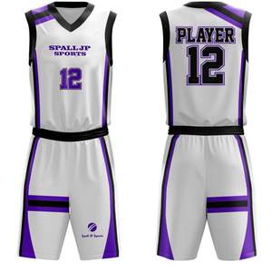 Uniforme de Baloncesto OEM, Jersey de Baloncesto, Traje Deportivo Personalizado de Alta Calidad con Logotipo y Nombre Impresos, Jersey para Hombre y Jóvenes, Uniformes de Baloncesto - Product Image 3
