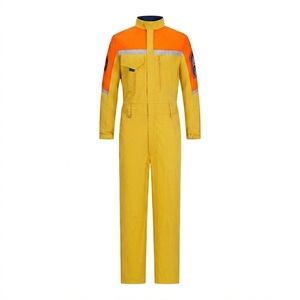 Oil Gas Industry Workwear Safety Fire Resistant Coverall <b>Overall</b> Long Sleeve Workwear Uniform <b>Overall</b> for <b>Men</b> - Product Image 5