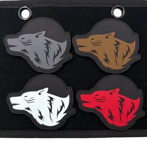 Custom Eco Friendly PVC Safari <b>Animal</b> Patch Soft Rubber Iron On Cartoon Badge for Clothing Hats Bags Backpack DIY Decorative - Product Image 4