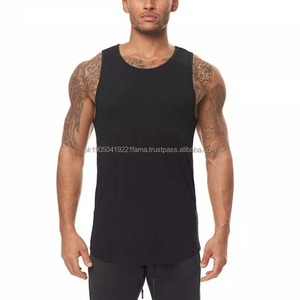 Camiseta sin Mangas Deportiva Transpirable de Punto Personalizada para Hombre, Nueva para 2026, para Entrenamiento, Gimnasio, Correr - Product Image 4