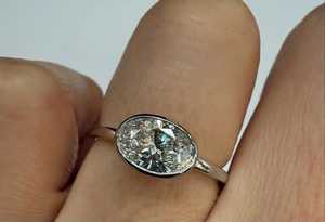 Bague de fiançailles en diamant taille ovale sertie clos, style minimaliste solitaire, pour usage quotidien, bijoux de mariage en or massif 14K 18K - Product Image 5