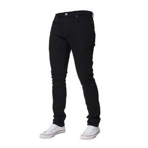 Jeans de Mezclilla Casuales de Cintura Alta para Hombre, Corte Recto, Lavables, Ecológicos y de Secado Rápido - Product Image 4