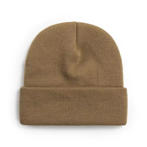 Comfortable <b>Men</b> Beanie <b>Caps</b> Solid Customized Logo Acrylic Unisex Adult <b>Winter</b> Hats Breathable 3D Embroidery <b>Men</b> Beanie <b>Caps</b> - Product Image 4