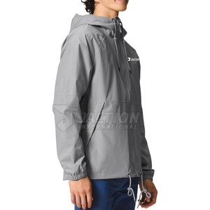 Light Weight Bulk Men Rain Coat Full Zipper Men Rain Coat Polyester Nylon Made Men Rain Coat - Product Image 4