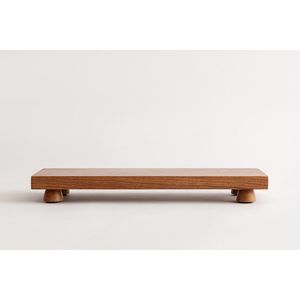 Planche à découper rectangulaire en bois - Non toxique, facile à nettoyer, passe au lave-vaisselle - Product Image 4