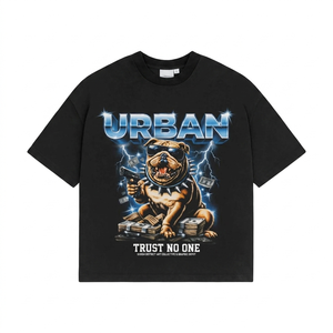 Camiseta Oversize de Algodón Grueso con Estampado Gráfico DTG Personalizado, Estilo Urbano, 100% Algodón, para Hombre, Corte Holgado - Product Image 5
