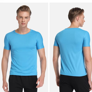 Wholesale Sports Running Sportswear Compression Gym Men's Muscle Design Sports <b>T</b>-<b>Shirt</b> - Product Image 3
