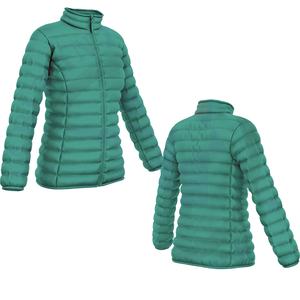Chaqueta acolchada de invierno impermeable unisex, ajuste holgado grueso con impresión de logotipo personalizado de talla grande para hombres y mujeres, cierre de cremallera - Product Image 1