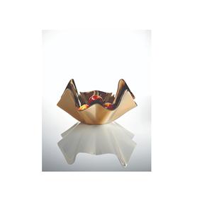 Glorioso Tazón de Metal para Chocolate que Realza los Momentos Festivos, para Servir Frutos Secos y Dulces con un Toque Real - Product Image 1