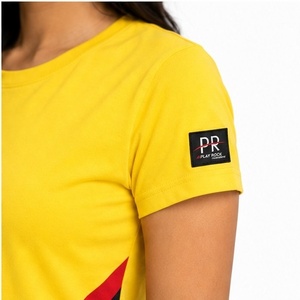 Camiseta de Mujer al por Mayor OEM, Personalizada con Serigrafía, Sólida, Oversize, 220 GSM, Estilo Holgado Informal de Verano, de Algodón - Product Image 5