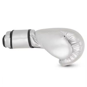 Gants de boxe professionnels à prix d'usine, vente chaude, logo personnalisé, gants d'entraînement en PU avec bandage de maintien pour hommes - Product Image 4
