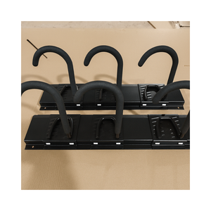 Steel Bike Hook Rail Storage <b>Rack</b> Wall Mounted Bicycle Holder Heavy Duty Space Saving <b>Garage</b> Organizer Home Shop Used GAPGAR010 - Product Image 1