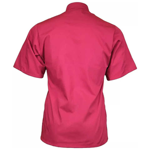 Best Quality Lightweight <b>Short</b> <b>Sleeve</b> Chef <b>Jacket</b> Twill PolyesterCotton Hotel Restaurant Kitchen Uniform Exported Wholesale - Product Image 2