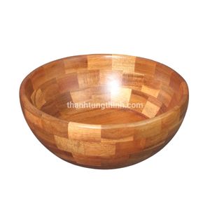 Bol en bois naturel à motifs variés, lavage à la main uniquement, écologique, antibactérien, compatible lave-vaisselle, compatible micro-ondes, compatible four - Product Image 3