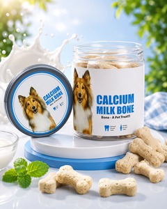 High Calcium Milk <b>Bone</b> Dog Treats Safe Strong <b>Bones</b> Healthy Joints Dental Care Nutritious Long Lasting High-Protein Dog Chews - Product Image 5