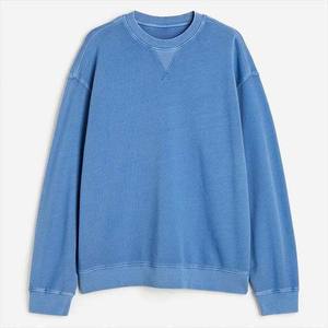 Sweat à capuche personnalisé brodé en molleton 100 % coton, col montant, coupe classique, streetwear d'hiver, coupe-vent respirant - Product Image 3