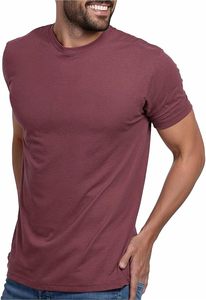 เสื้อยืดคอกลมทรงปกติสำหรับผู้ชาย OEM ผ้าฝ้าย 100% ยืดได้ 4 ทิศทาง พิมพ์ลายโลโก้ที่คอหลังด้วยเทคนิคซิลค์สกรีน ป้องกันการเป็นขุย แห้งเร็ว - Product Image 4