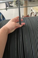 كابل شمسي H1Z2Z2-K PV1-F أسود وأحمر من النحاس، كابل شمسي لمحطات الطاقة الشمسية، سعر كابلات المصنع الكهربائية