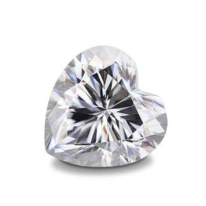 Diamante de Laboratorio de Alta Calidad, Corte Corazón, Certificado IGI, HPHT CVD, Claridad VVS, Perforado con Láser, de 1-10 Quilates, para Joyería - Product Image 1