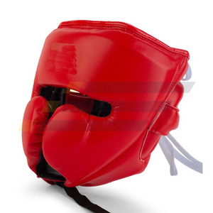 High Quality Leather Made <b>Head</b> Guards For Sale Boxing Professional <b>Training</b> <b>Head</b> Guard Men For Boxing Use - Product Image 2