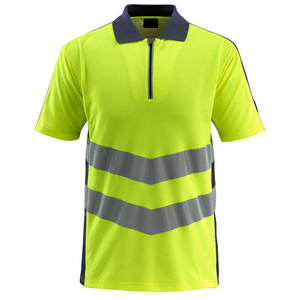 Camisetas Polo de Seguridad Reflectantes para Trabajadores, 100% Algodón, para Seguridad Vial, 2025 - Product Image 3