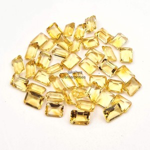 7X9mm Natural <b>Citrine</b> Octagon Cut Loose Gemstone Faceted Calibrated Stone For Jewelry Making <b>Citrine</b> Wholesale Bulk Supplier - Product Image 5