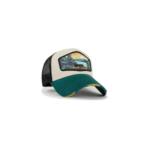 Gorra Trucker Bordada de los Grandes Montes Ahumados, de 6 Paneles, Ajustable, de Malla, Estilo Casual, Unisex para Adultos, Primavera Verano, para Actividades al Aire Libre - Product Image 3