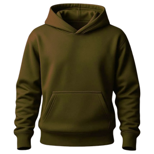 Sweat-shirts à capuche unisexes surdimensionnés de haute qualité, personnalisables pour hommes, avec broderie 3D, en tissu épais, vierges et personnalisables - Product Image 2