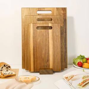 Planche à découper en bambou pour la cuisine et la restauration, taille personnalisée, épaisseur 1,5 cm, écologique, non toxique, passe au lave-vaisselle - Product Image 3