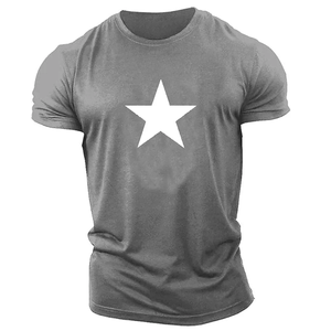 Camiseta de Cuello Redondo para Hombre, Nueva Colección 2026, Tejida, Formal, con Estampado Moderno, Cómoda, Transpirable, de Corte Holgado, para Deportes y Ocio al Aire Libre - Product Image 5