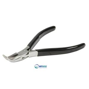 คีมปากแหลมสแตนเลส ปลายแหลมพิเศษ 114 มม. ด้ามจับพีวีซี พร้อมสปริงคู่ สำหรับทำเครื่องประดับ สร้อยข้อมือ - Product Image 6