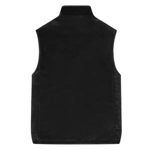 <b>Men's</b> Corduroy Lined <b>Fleece</b> Waistcoat Full Zip up Jacket <b>Vest</b> Tops Sleeveless Jacket Best Quality <b>Men</b> <b>Fleece</b> Outdoor <b>Vest</b> - Product Image 2
