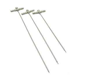 Ensemble de 3 instruments de neurochirurgie manuels en acier inoxydable de haute qualité, type Shunt Passer, tailles 18, 20 et 22 pouces, taille personnalisée, alb - Product Image 1