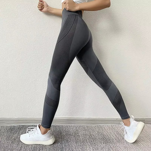 High Waist Yoga Pants Workout Fitness <b>Leggings</b> Tights <b>Black</b> High Quality Quick Dry, Breathable Women <b>Legging</b> - Product Image 6