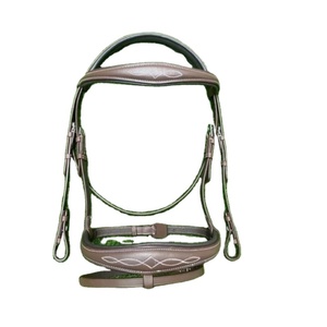 Brida de caballo de cuero Premium Nuevo caballo de cuero occidental Hermosas bridas - Product Image 1