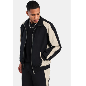 Conjunto Deportivo Unisex con Bloques de Color, Tejido de Poliéster, Estilo Deportivo, Corte Regular, para Todas las Temporadas, Incluye Zapatillas Blancas - Product Image 6