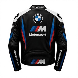 Men's Custom Super MotoCP Track Cowhide <b>Racing</b> <b>Jacket</b>/Chaqueta Leather Motorbike CE Level 2 Protection Made To Measure Approved - Product Image 3