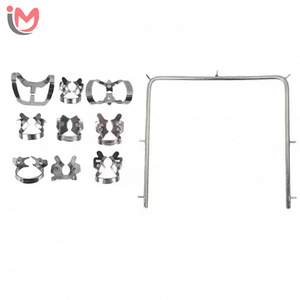 Rubber Dam Kit for Dental Clinics Stainless Steel Clamps, <b>Punch</b> and Forceps <b>Set</b> OEM Wholesale - Product Image 5