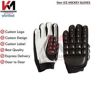 Guantes de Hockey sobre Hielo Personalizados, Transpirables, para Entrenamiento y Partido, Antideslizantes, Suministro OEM - Product Image 2