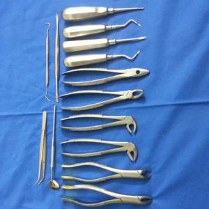 Kit d'instruments d'orthodontie dentaire, pinces en acier inoxydable, forceps manuels pour l'extraction des dents, certifié CE - Product Image 2