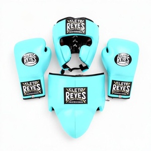 ชุดอุปกรณ์ชกมวย RTS Wholesale Cleto Reye ชุดฝึกซ้อม ประกอบด้วย หมวกป้องกันศีรษะ สนับแข้ง ถุงมือหนัง อุปกรณ์ฝึกซ้อม - Product Image 1