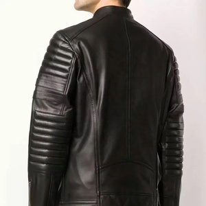 Veste de course en cuir avec logo personnalisé pour hommes pour l'été Street Biking Windproof Winter avec protecteurs - Product Image 4