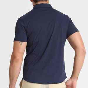 Camisetas de Manga Corta con Cuello Polo, Diseño Moderno, Personalizadas con Logotipo, Tejidas, para Hombre, Talla Grande, Verano, 100% Poliéster - Product Image 2