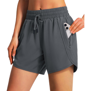 Shorts de Verano para Mujer, Cintura Alta, Transpirables, Ligeros, Cómodos, Casuales, para Viajes y Actividades al Aire Libre, 100% Algodón, Secado Rápido - Product Image 5