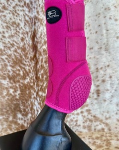 BRAND ZONE Protège-tendons d'extérieur en néoprène pour chevaux, protection des jambes, produit d'équitation, paire de protège-tendons, prix d'usine - Product Image 3