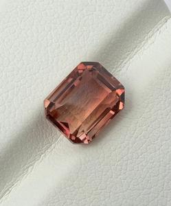 Pierre de tourmaline naturelle non montée, véritable, couleur bio, taille octogonale brillante, pour la fabrication de bijoux, bagues, pendentifs, cadeau de collection Shamim - Product Image 3
