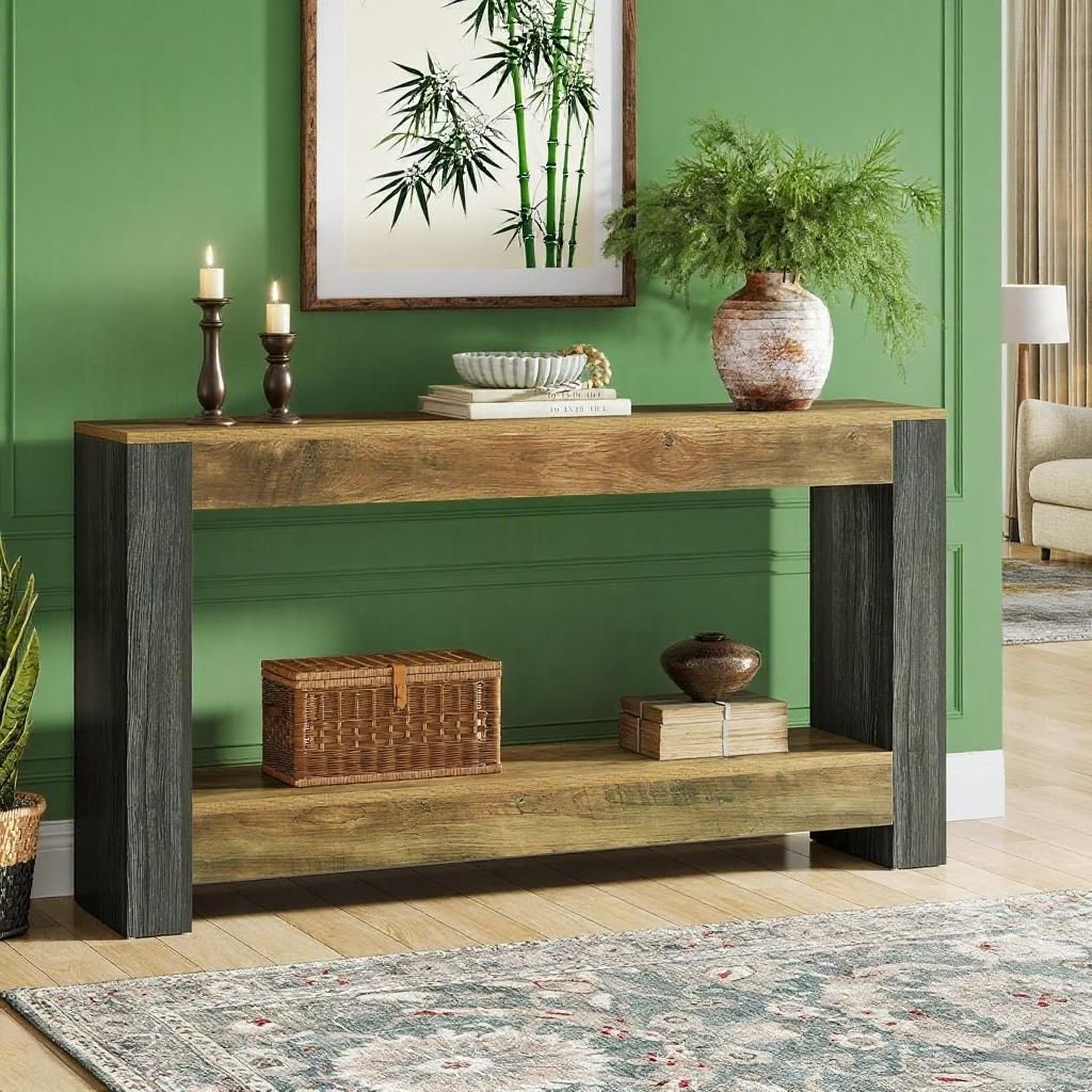 Colore Rustico Marrone e Nero