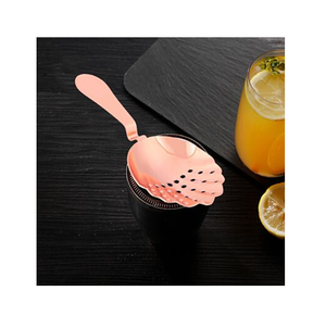 Cuchara Coladora de Acero Inoxidable de Alta Calidad con Acabado Brillante Plateado, Ecológica, Pulido Espejo, Resistente, Tamaño Personalizado, Logotipo Disponible - Product Image 4